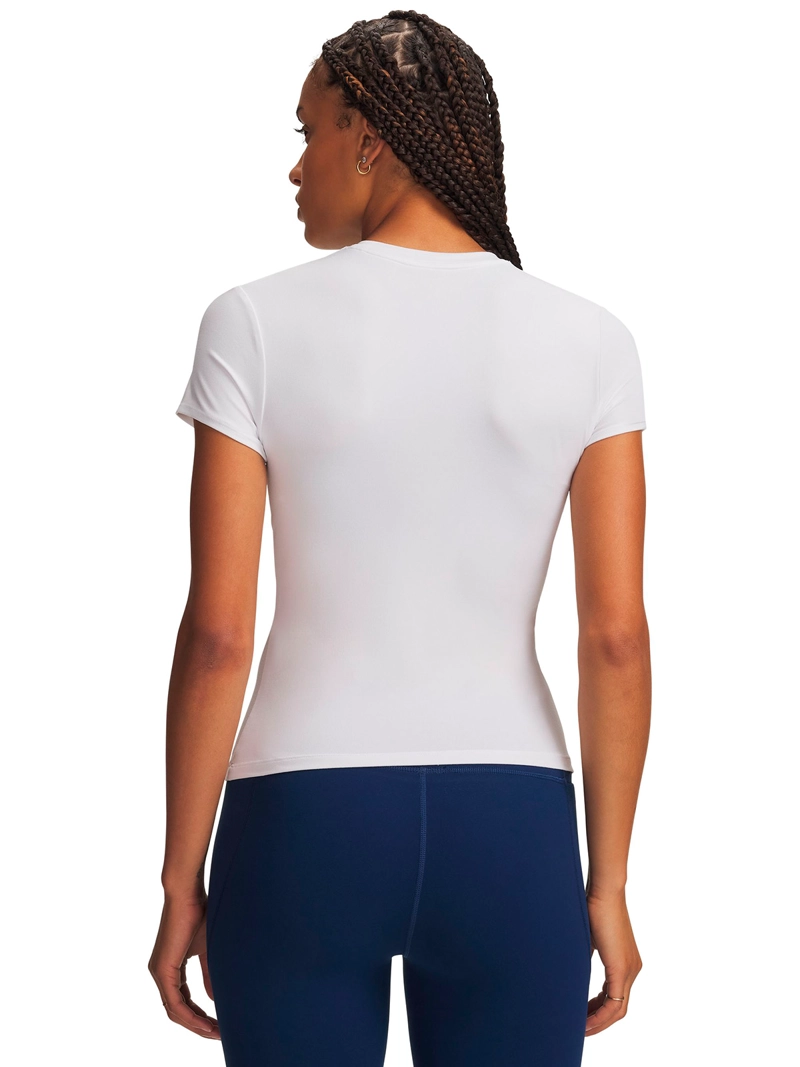 POLERA MANGA CORTA MOTION FITTED BLANCA MUJER UNDER ARMOUR - 2