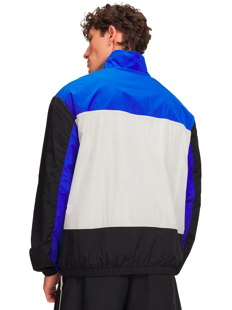 POLERON ICON WOVEN TRACK FULL ZIP NEGRO HOMBRE UNDER ARMOUR - 2