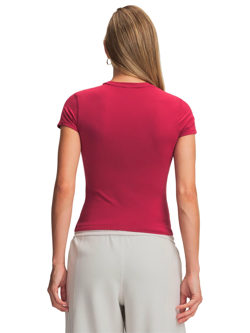 POLERA MANGA CORTA MOTION FITTED ROJA MUJER UNDER ARMOUR - 2