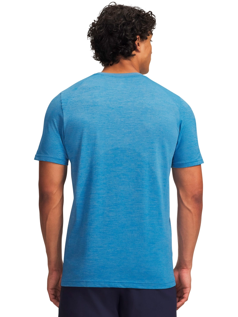 POLERA MANGA CORTA VANISH SEAMLESS AZUL HOMBRE UNDER ARMOUR - 2