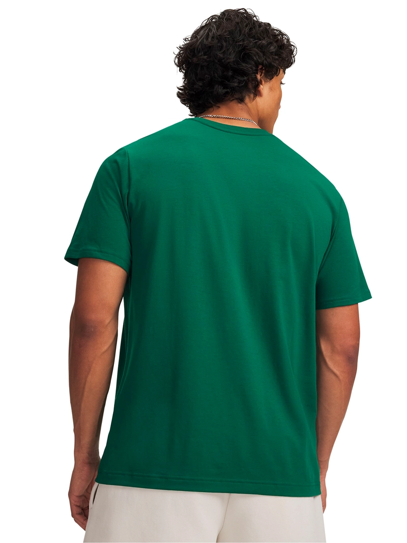 POLERA MANGA CORTA ICON VERDE HOMBRE UNDER ARMOUR - 2
