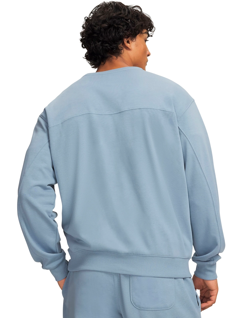 POLERON RIVAL LIGHTWEIGHT CREW AZUL HOMBRE UNDER ARMOUR - 2