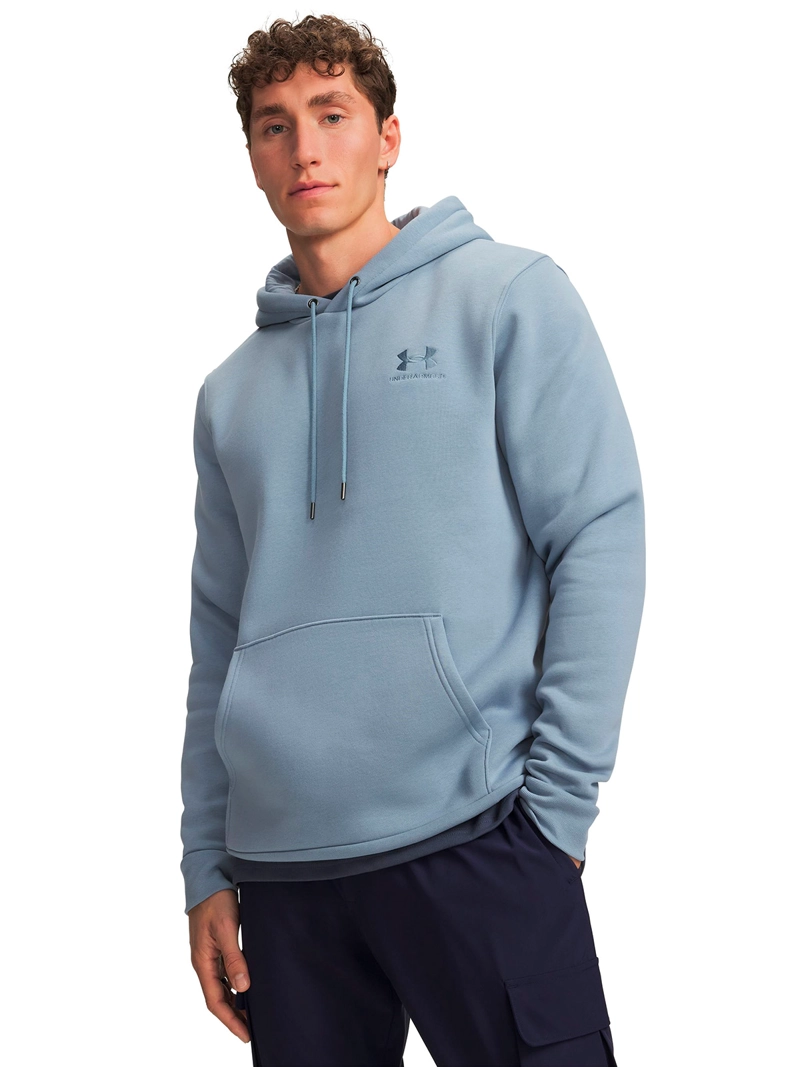POLERON ICON FLEECE AZUL HOMBRE UNDER ARMOUR - 1