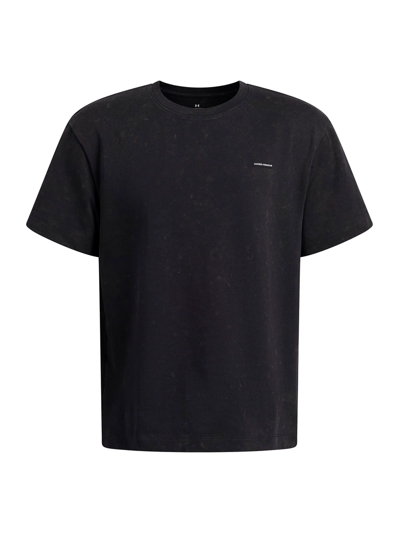 POLERA HEAVYWEIGHT OVERSIZED NEGRO NIÑO UNDER ARMOUR - 1