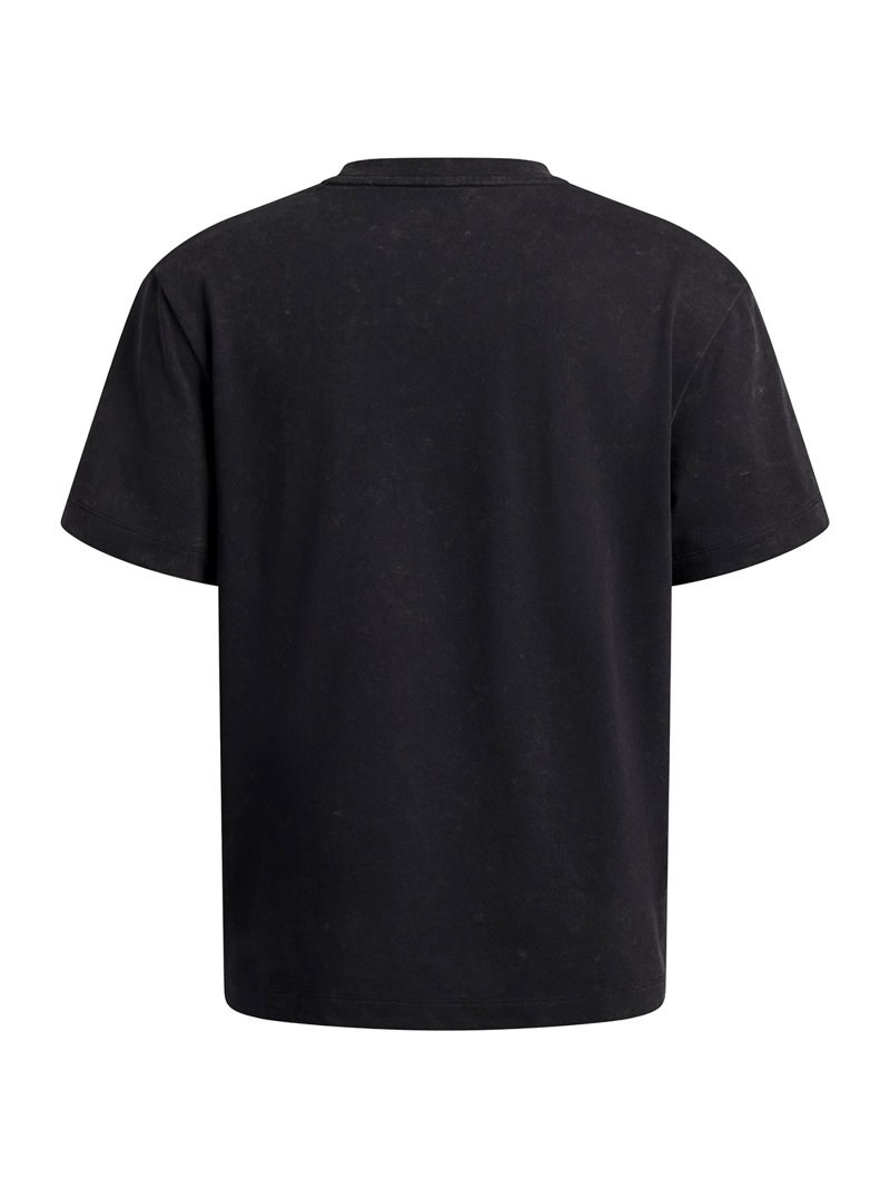 POLERA HEAVYWEIGHT OVERSIZED NEGRO NIÑO UNDER ARMOUR - 2