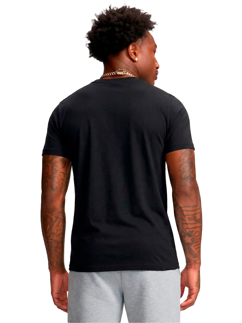 POLERA MANGA CORTA THE BOUNCY TEE NEGRO HOMBRE UNDER ARMOUR - 2