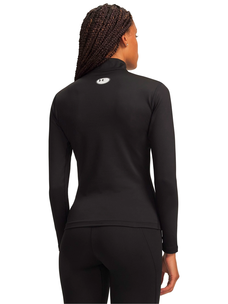 PRIMERA CAPA SUPERIOR COLDGEAR MOCK NEGRA MUJER UNDER ARMOUR - 2