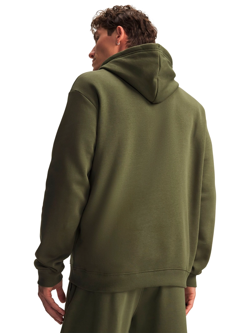 POLERON RIVAL FLEECE VERDE HOMBRE UNDER ARMOUR - 2