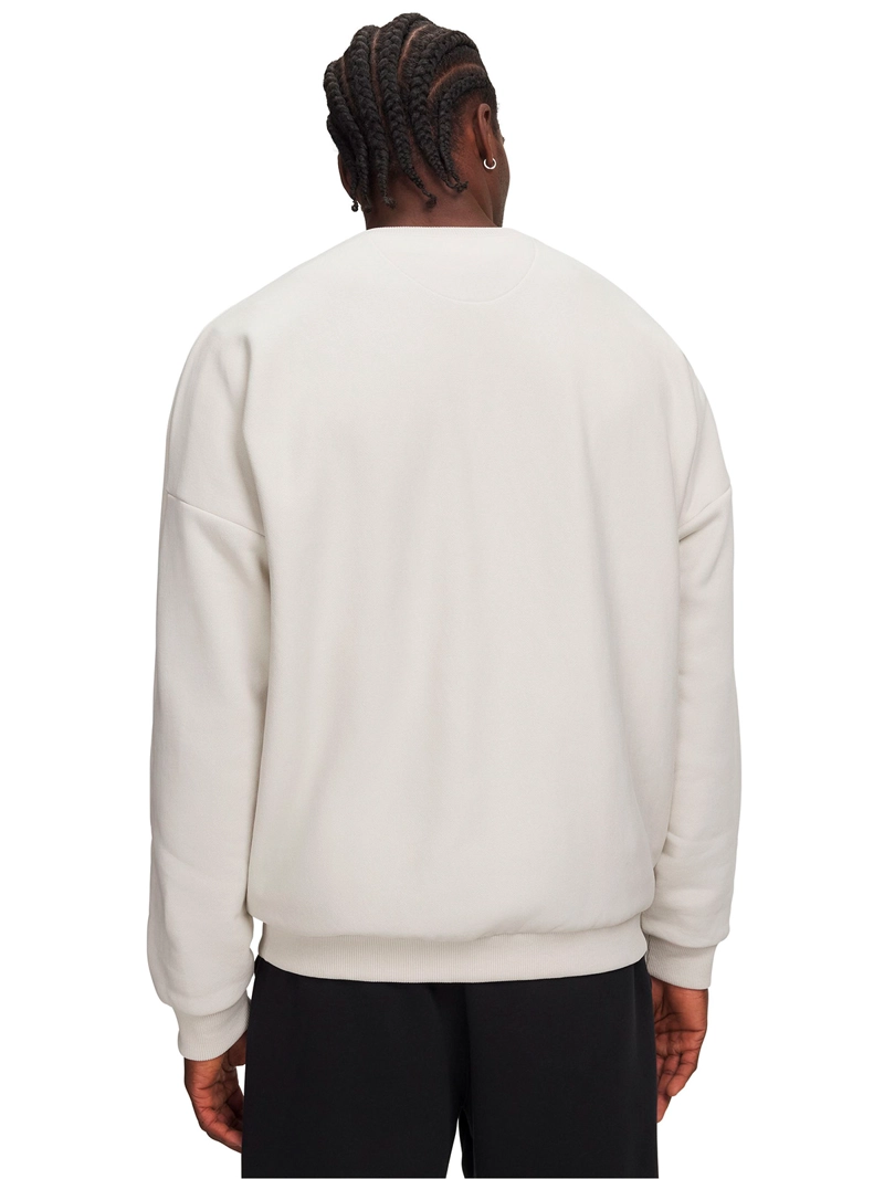 POLERON ICON HEAVYWEIGHT TERRY GRAPHIC BLANCO HOMBRE UNDER ARMOUR - 2