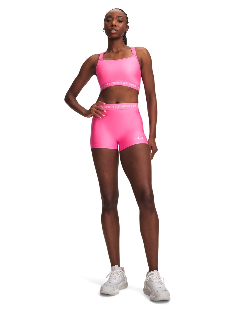 CALZA HEATGEAR SHORTY ROSADA MUJER UNDER ARMOUR - 4