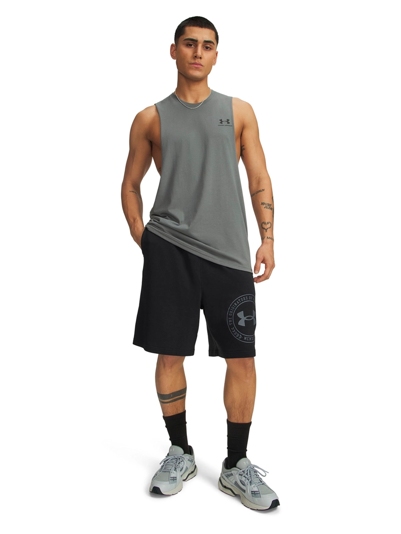 SHORT RIVAL LIGHTWEIGHT GRAPHIC NEGRO HOMBRE UNDER ARMOUR - 4