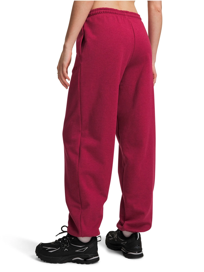 PANTALON ICON FLEECE ROSADA MUJER UNDER ARMOUR - 2