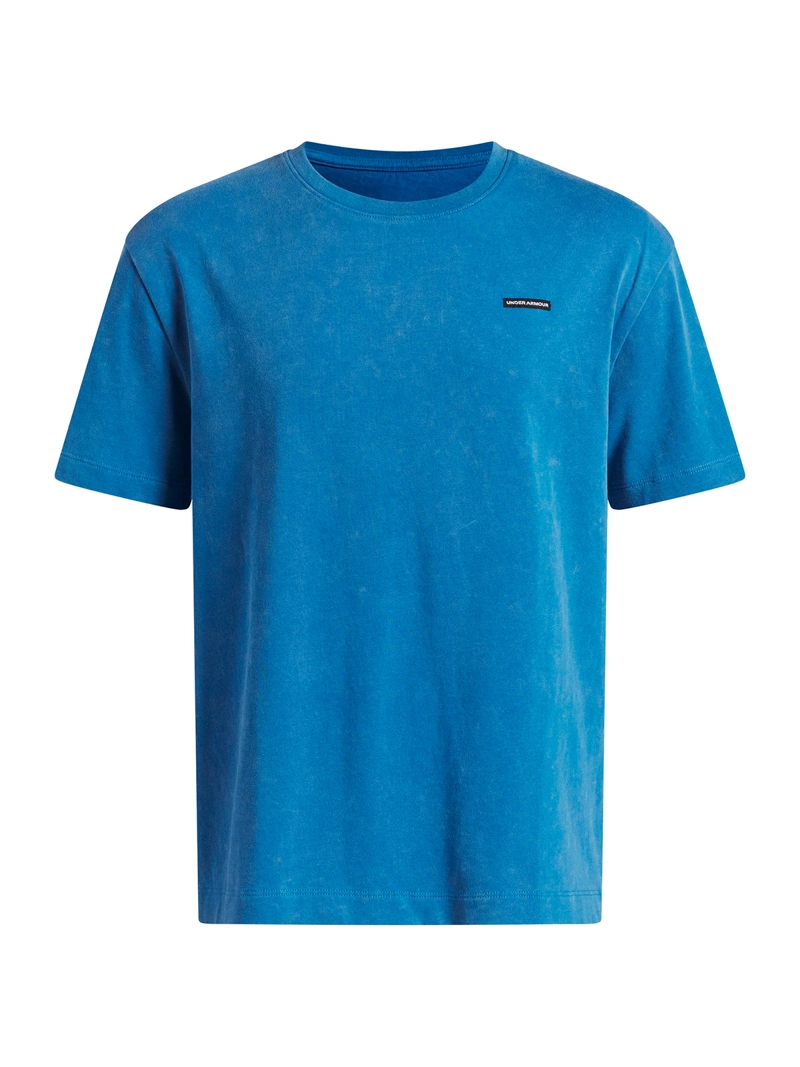 POLERA HEAVYWEIGHT OVERSIZED AZUL NIÑO UNDER ARMOUR - 1