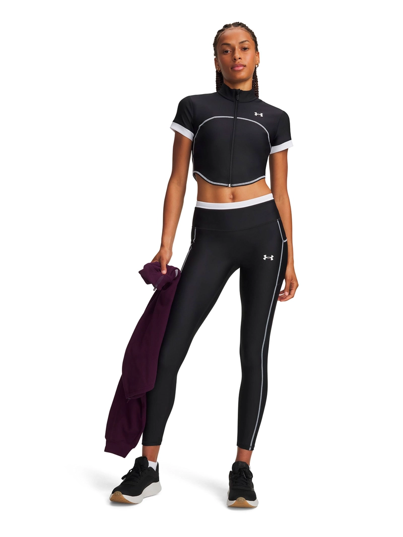 CALZA HEATGEAR NEGRA MUJER UNDER ARMOUR - 4