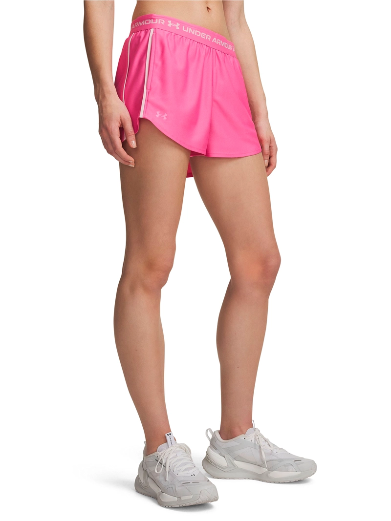 SHORT TECH PLAY UP ROSADA MUJER UNDER ARMOUR - 1