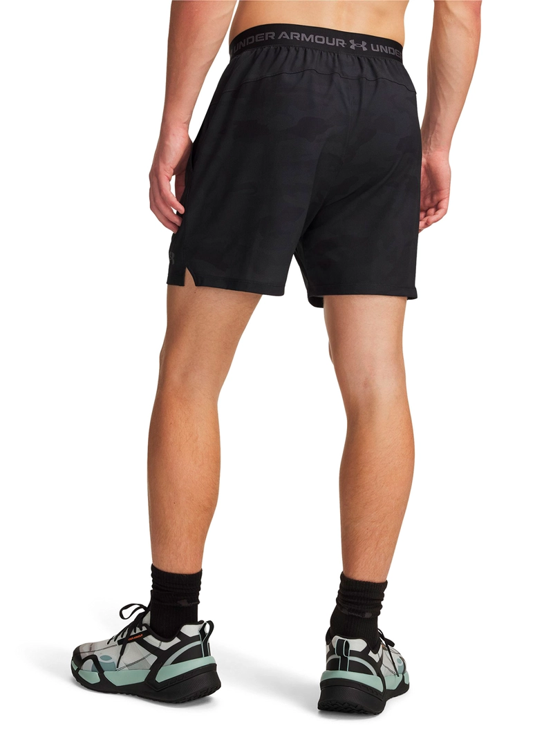SHORT VANISH WOVEN 2.0 6' NEGRO HOMBRE UNDER ARMOUR - 2