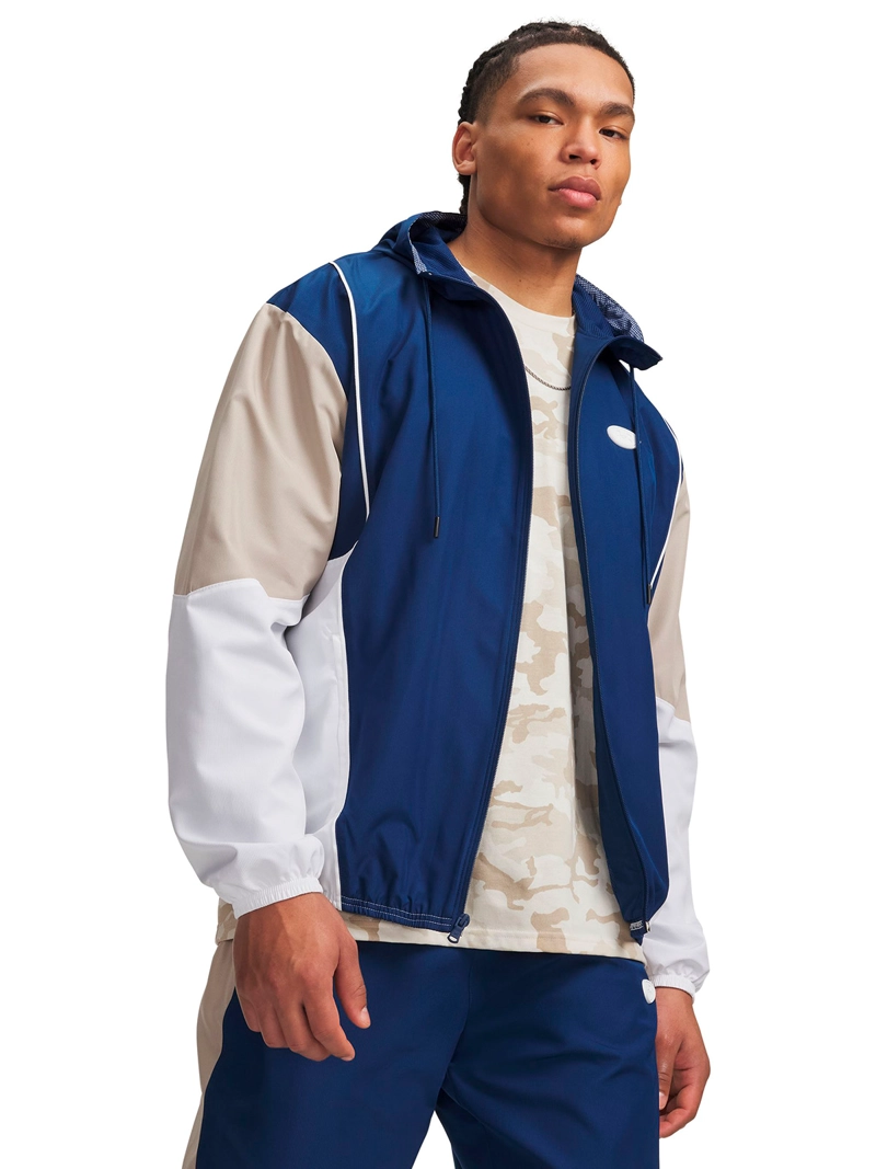 CHAQUETA RIVAL WOVEN AZUL MARINO HOMBRE UNDER ARMOUR - 1