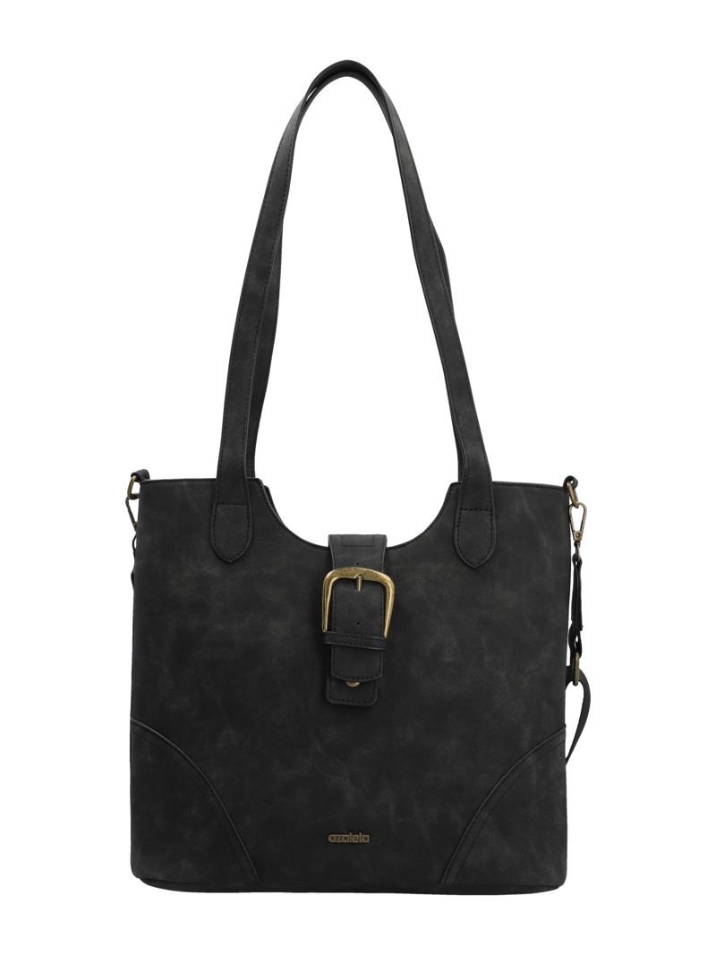 CARTERA MUJER CRETA TOTE NEGRO AZALEIA - 1
