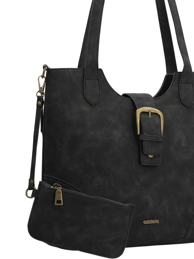 CARTERA MUJER CRETA TOTE NEGRO AZALEIA - 5