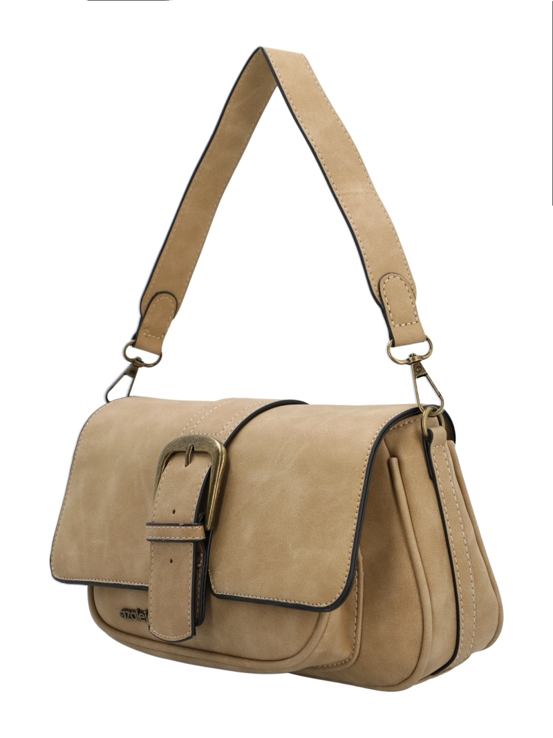 CARTERA MUJER OLIMPIA CROSS BEIGE AZALEIA - 2