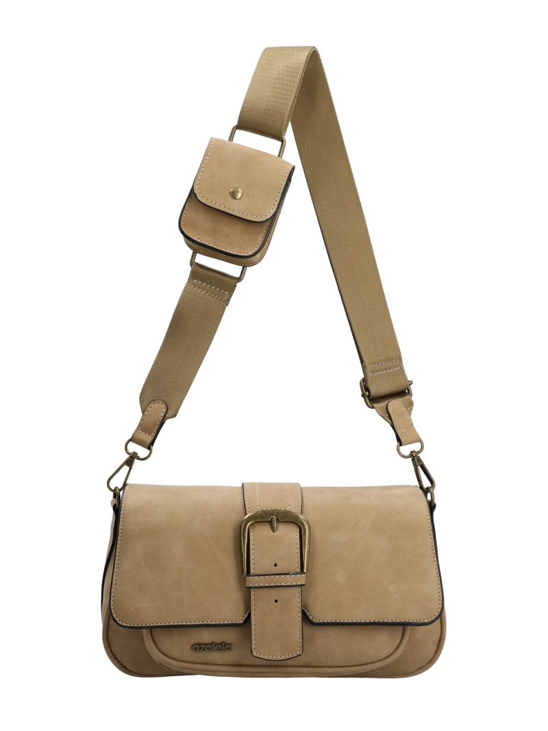 CARTERA MUJER OLIMPIA CROSS BEIGE AZALEIA - 4