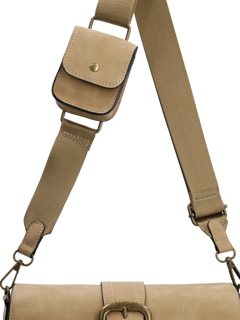 CARTERA MUJER OLIMPIA CROSS BEIGE AZALEIA - 5
