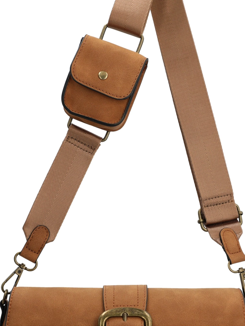 CARTERA MUJER OLIMPIA CROSS CAMEL AZALEIA - 4