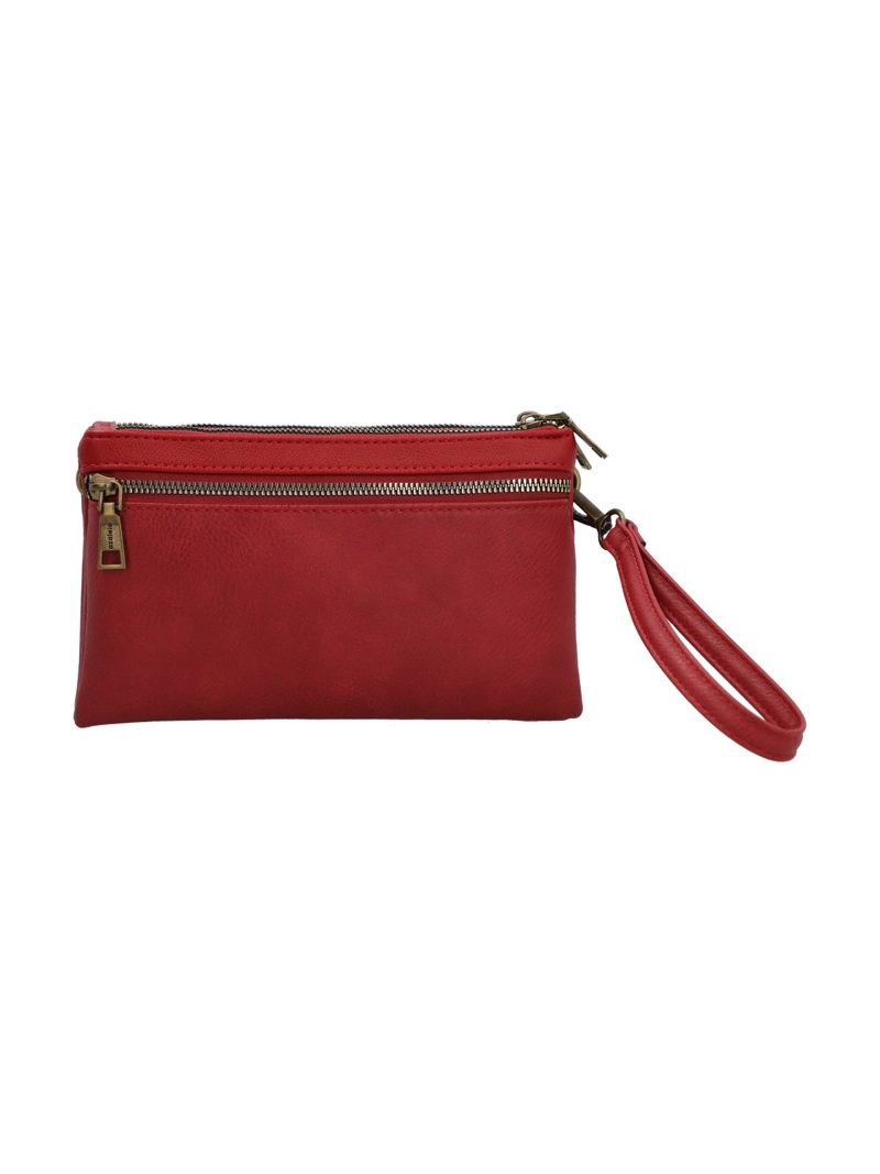 CARTERA MUJER IZARA CROSS ROJO AZALEIA - 3