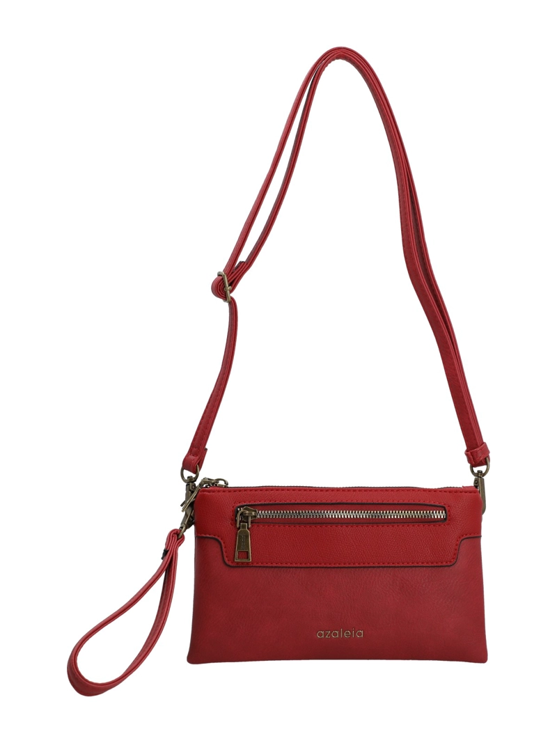 CARTERA MUJER IZARA CROSS ROJO AZALEIA - 4