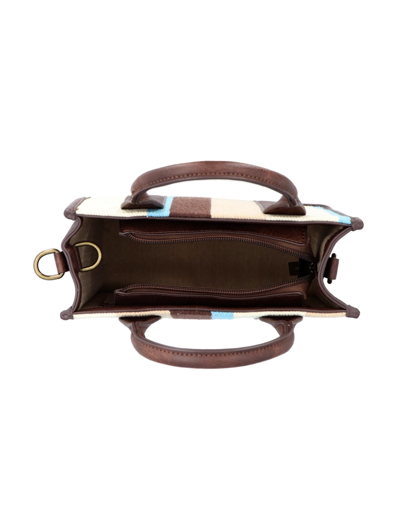 CARTERA MUJER AURORA BAG CAFE  OSCURO AZALEIA - 4