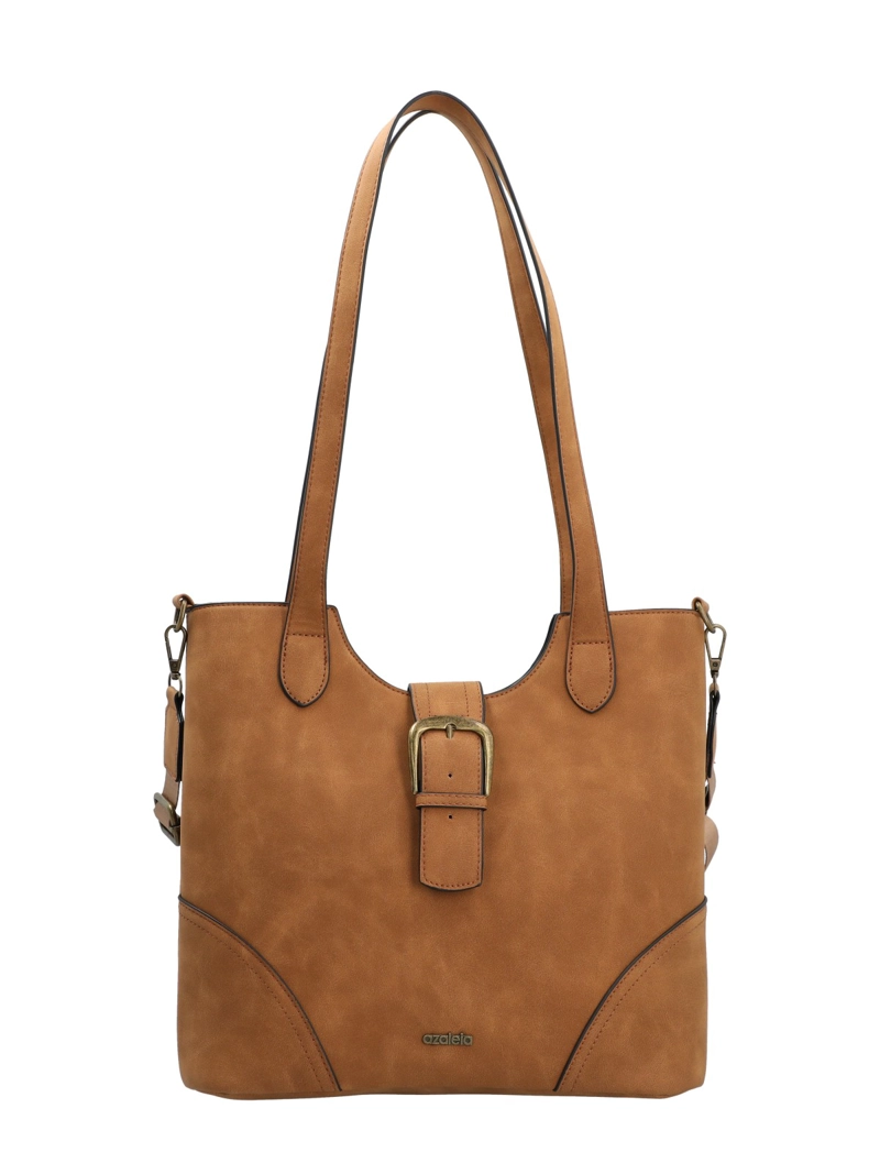 CARTERA MUJER CRETA TOTE CAMEL AZALEIA - 1