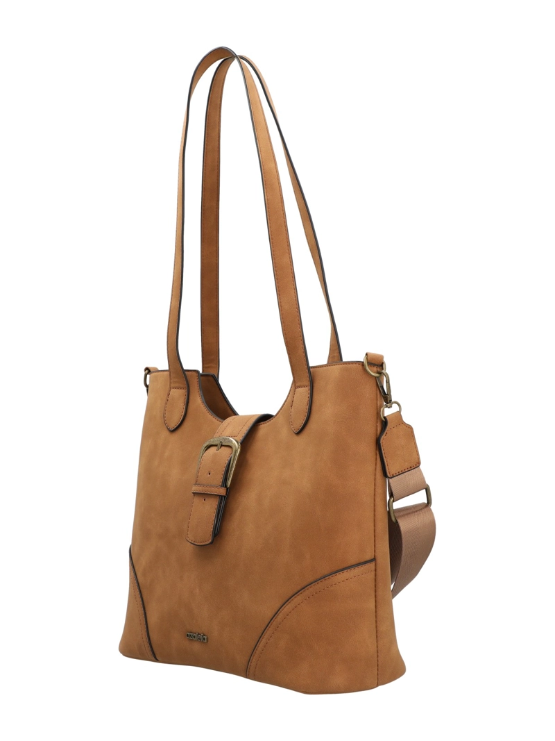CARTERA MUJER CRETA TOTE CAMEL AZALEIA - 2