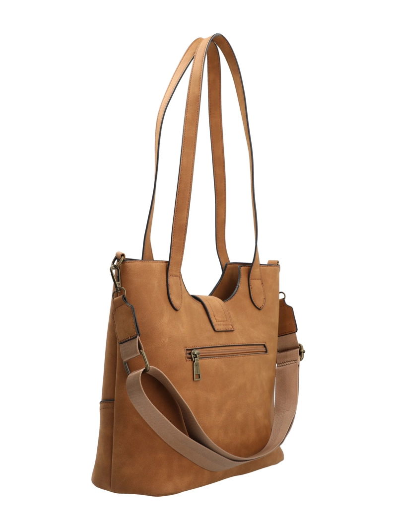 CARTERA MUJER CRETA TOTE CAMEL AZALEIA - 3