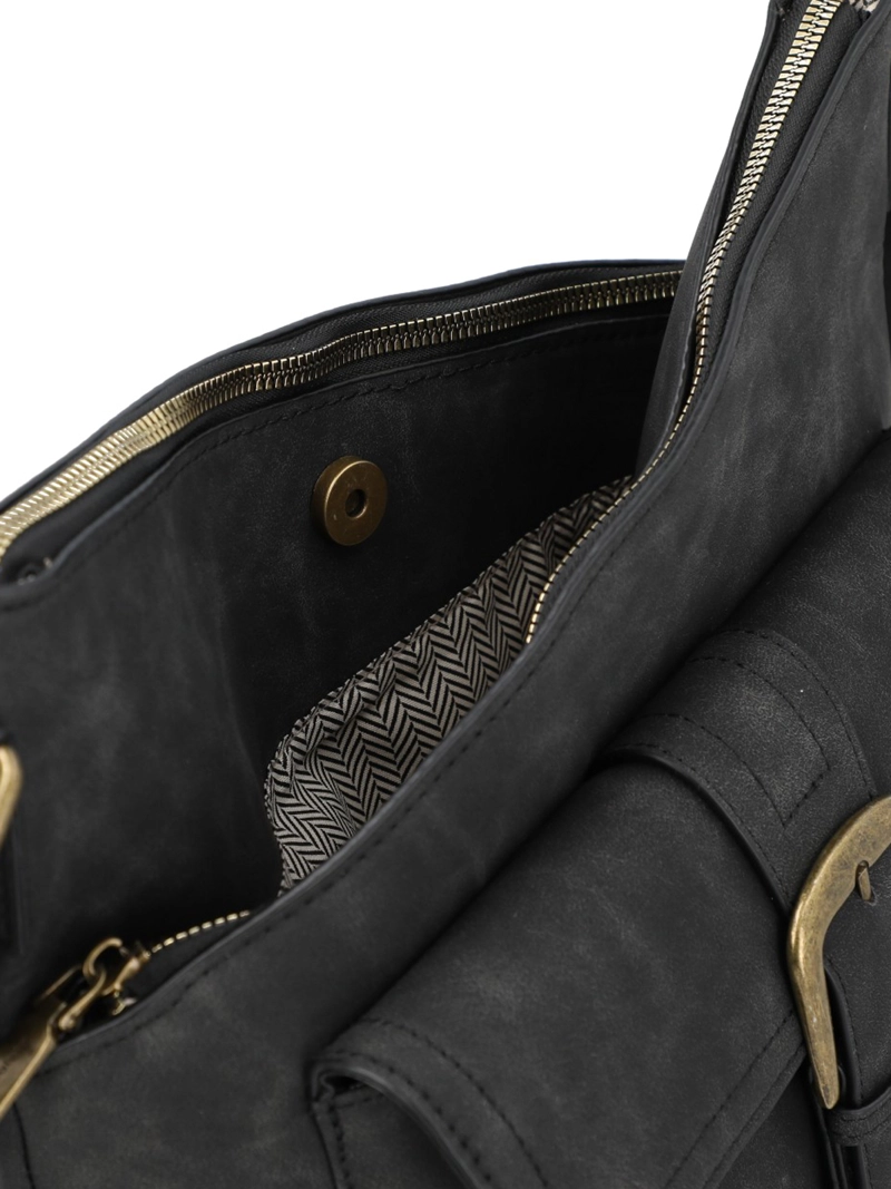 CARTERA MUJER SIRENA HOBO NEGRO AZALEIA - 6