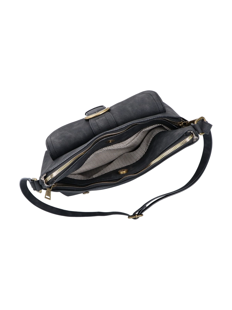CARTERA MUJER SIRENA HOBO NEGRO AZALEIA - 9