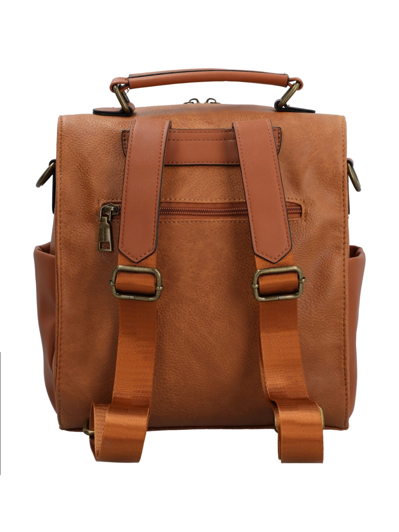 CARTERA MOCHILA MUJER MARANT BACKBAG CAMEL AZALEIA - 4