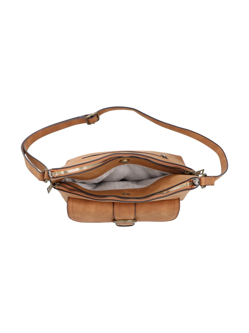 CARTERA MUJER SIRENA HOBO CAMEL AZALEIA - 6