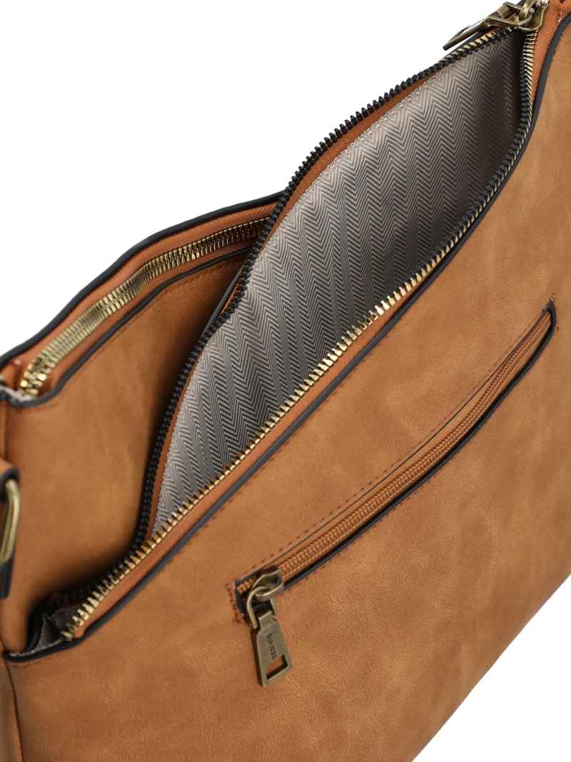 CARTERA MUJER SIRENA HOBO CAMEL AZALEIA - 8