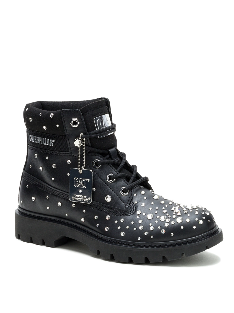BOTIN MUJER LYRIC WONDER NEGRO CAT - 1