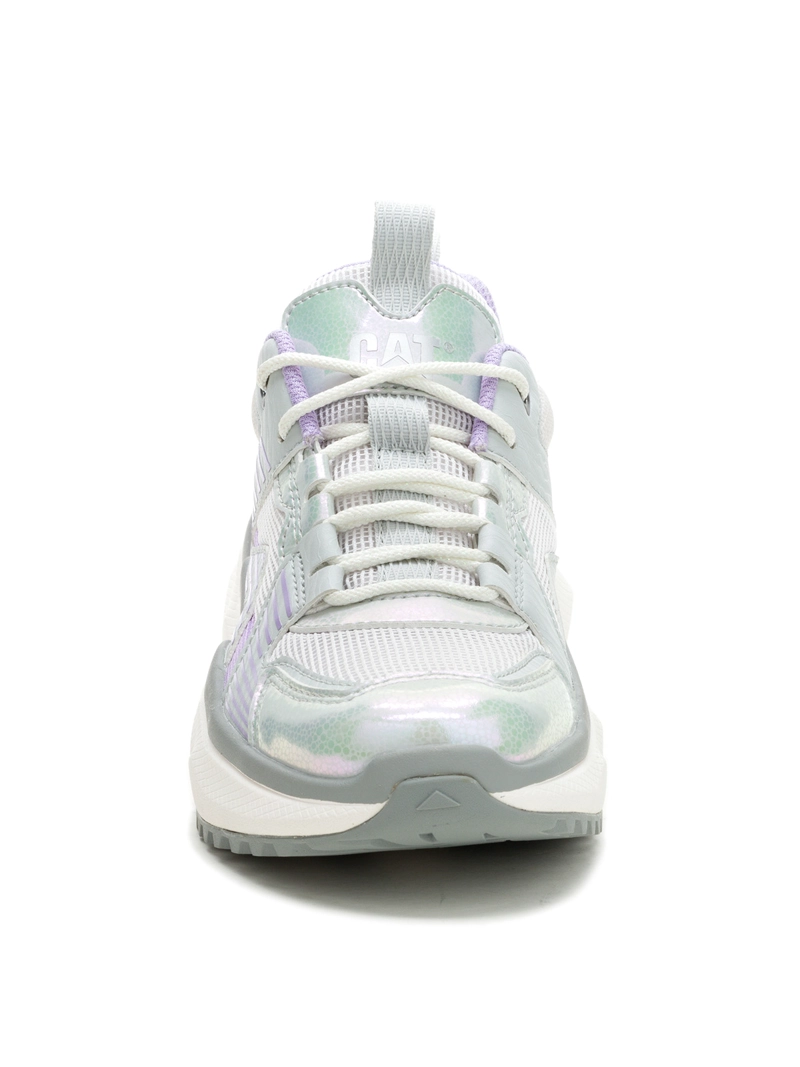 ZAPATILLA MUJER HASTEN MESH GRIS CLARO CAT - 4