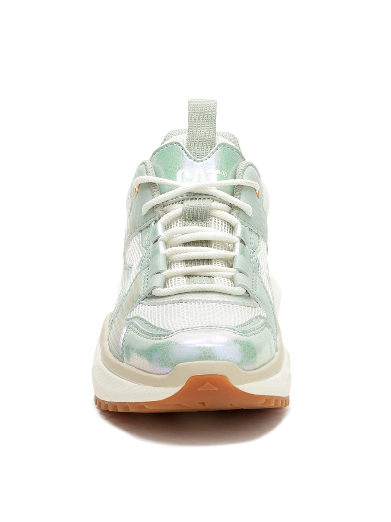 ZAPATILLA MUJER HASTEN MESH VERDE CAT - 4