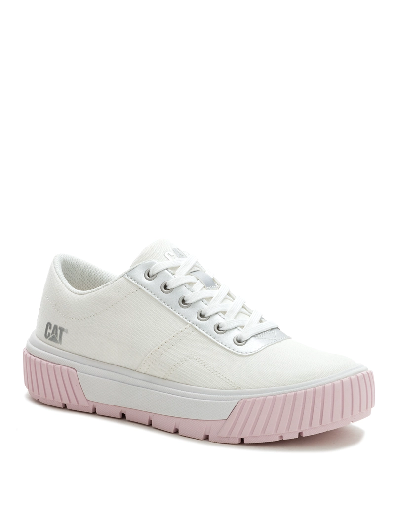ZAPATILLA MUJER AMP CANVAS BLANCO CAT - 1