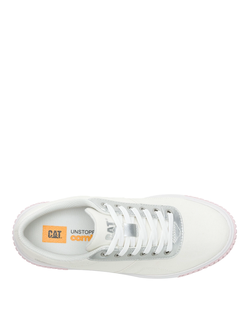 ZAPATILLA MUJER AMP CANVAS BLANCO CAT - 7
