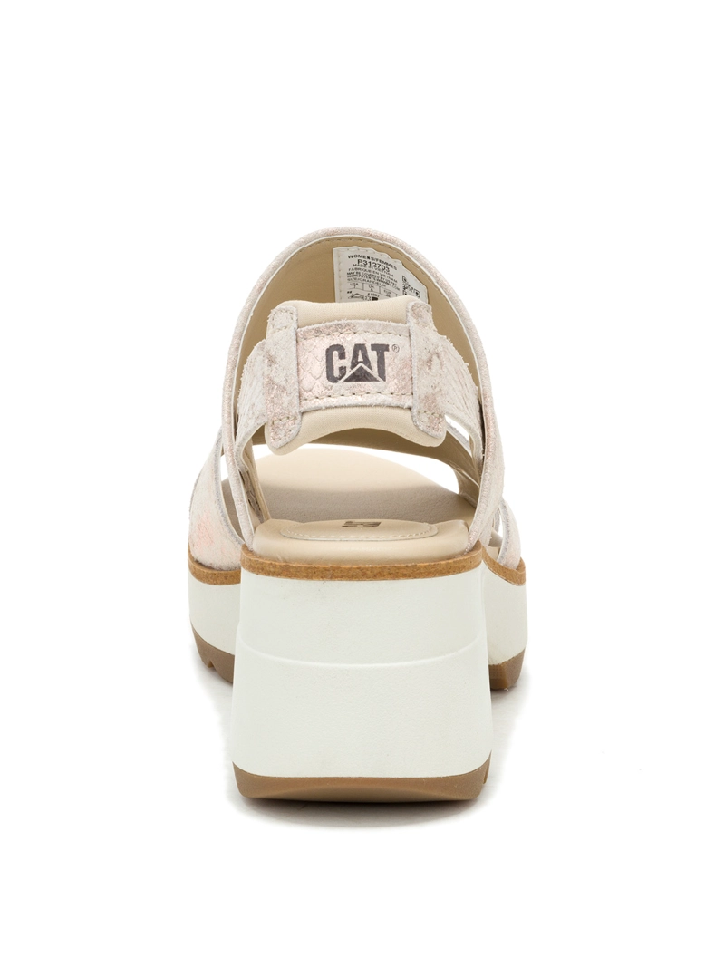 SANDALIA MUJER CARINA BLANCO CAT - 6