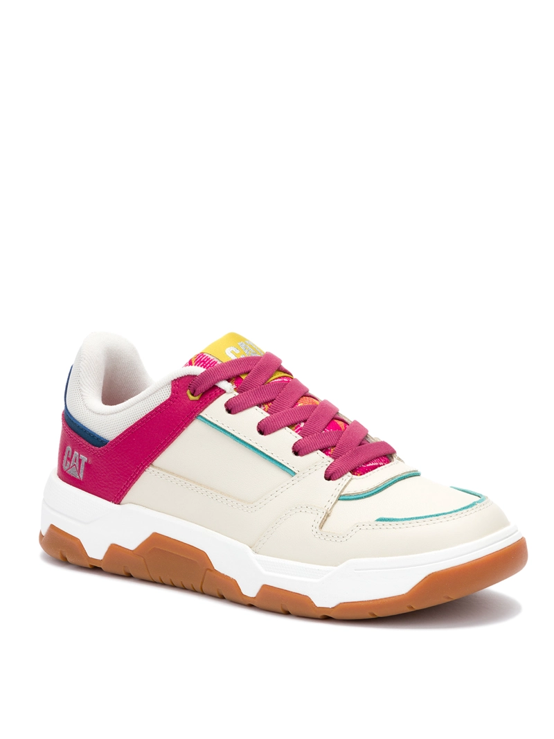 ZAPATILLA MUJER SCRIPT GRAFFITI ROJO CAT - 1