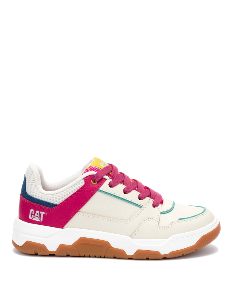 ZAPATILLA MUJER SCRIPT GRAFFITI ROJO CAT - 2