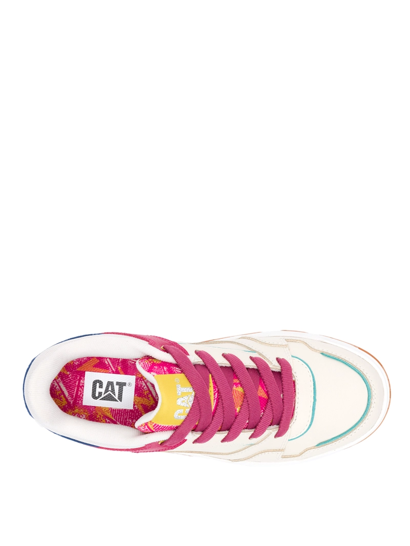 ZAPATILLA MUJER SCRIPT GRAFFITI ROJO CAT - 7