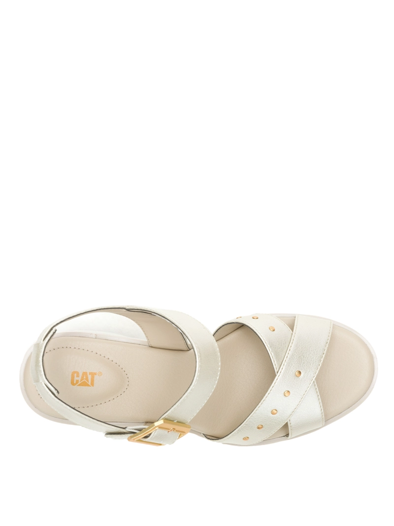 SANDALIA MUJER SKYWATCHER GRIS CLARO CAT - 7