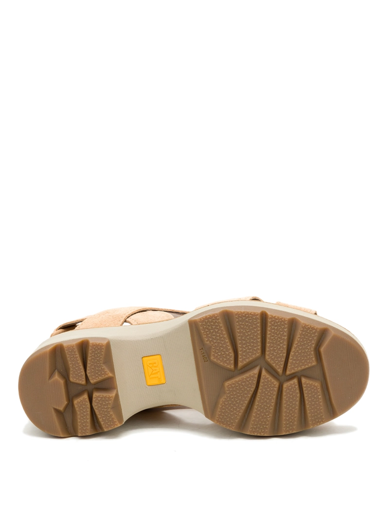 SANDALIA MUJER CARINA BEIGE CAT - 8