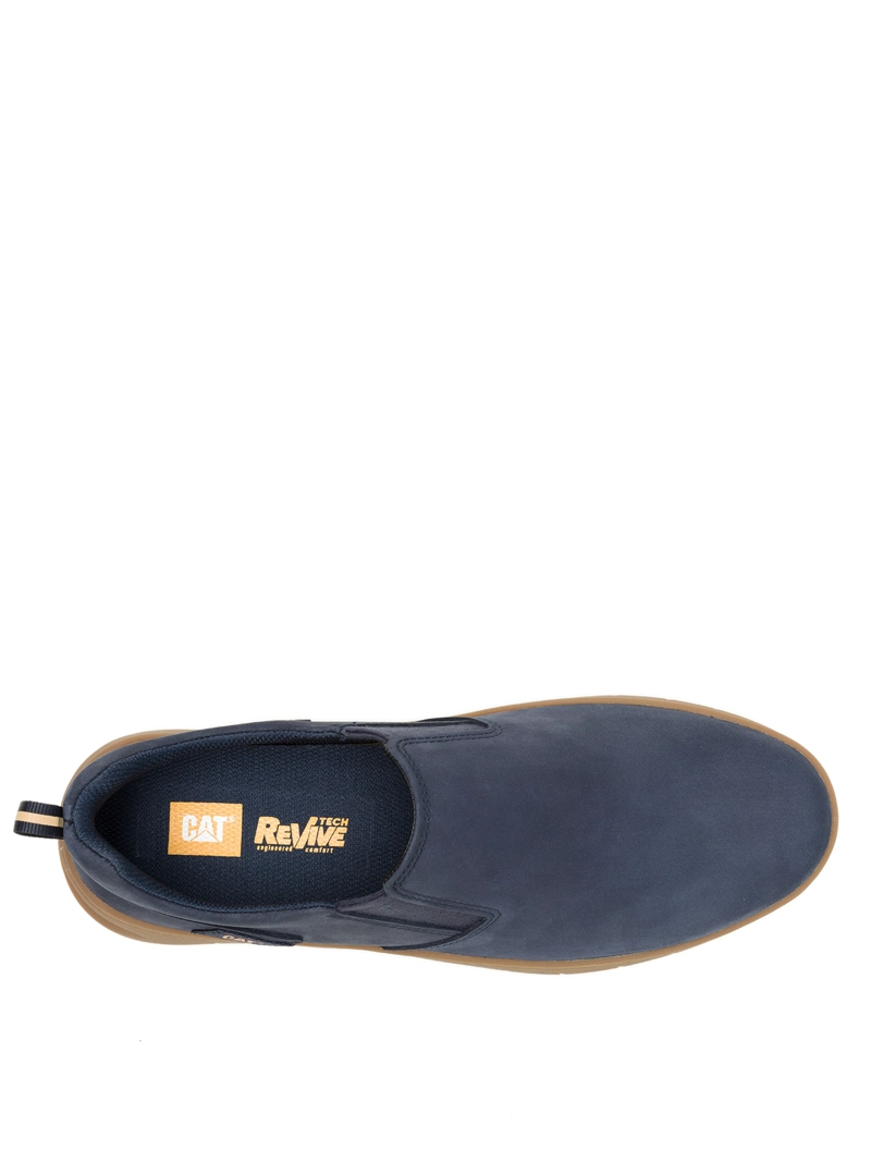 ZAPATILLA HOMBRE FLEXION SLIP ON AZUL OSCURO CAT - 6